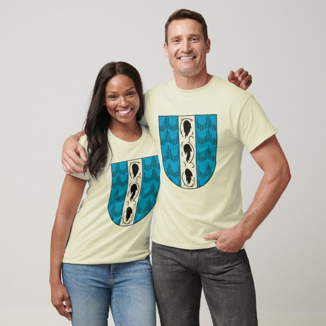 Bregenz Casaco de T-shirt de armas (Unissex)