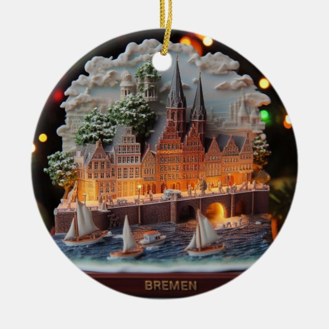 Bremen Wonderland: Enfeites de natal 3D (Frente)