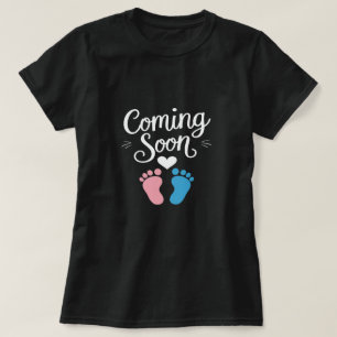 Brevemente Anúncio do bebê T-Shirt