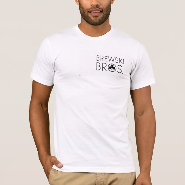 Brewski Bros. Camisa do logotipo (Frente)