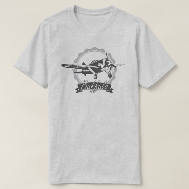 Brewster Buffalo t-shirt (Frente do Design)