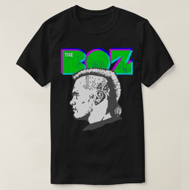 Brian Bosworth O Camisa Clássico da BOZ (Frente do Design)