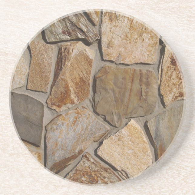 Brick, Rock, Stone Series — Porta copos de pedra p (Frente)