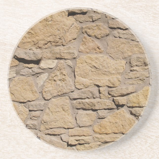 Brick, Rock, Stone Series — Porta copos leve de pe (Frente)