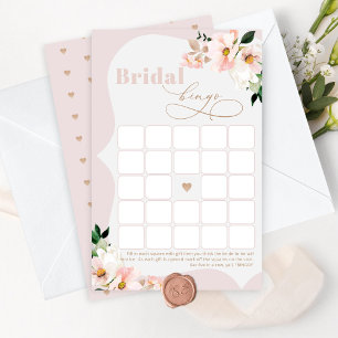 Bridal bingo blush cor-de-rosa, bridal