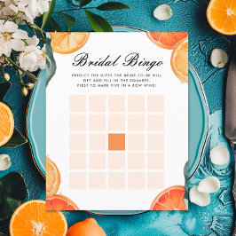 Bridal Bingo Citrus Aperol - Jogo de Chá de panela
