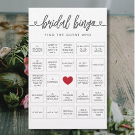 Bridal Bingo Encontra o Jogo do Chá de panela Conv