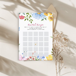 Bridal Bingo Floral Love está no jogo de Chá Bloqu