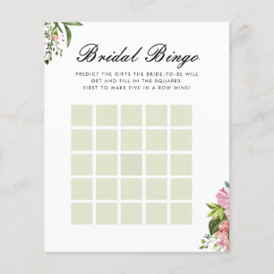 Bridal Bingo Margarita - Jogo de Chá de panela mex