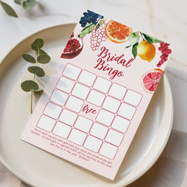 Bridal Bingo Off the Market Bridal Shower game (Criador carregado)