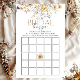 Bridal Bingo Wildflower Game