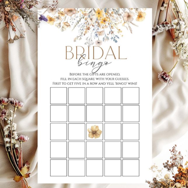 Bridal Bingo Wildflower Game (Criador carregado)