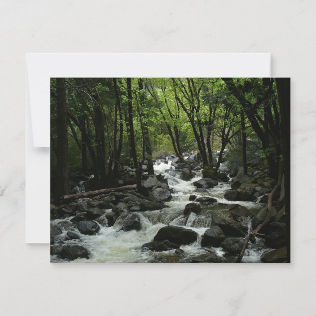 Bridalveil Creek no Parque Nacional de Yosemite (Frente)