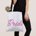 BRIDE TOTE BAG<br><div class="desc">SACO DE BRIDE,  BACHELORETTE,  CHÁ DE PANELA,  CASAMENTO</div>