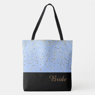 Bride Tote Bag Petite Ouro Stars