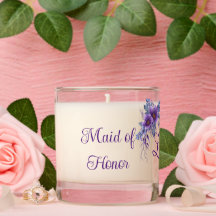Brides Maid Gift, Madrinha de casamento, Vela Perf