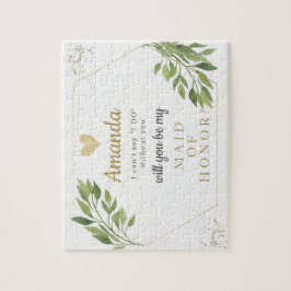 Bridesmai ou quebra-cabeça de proposta de Madrinha