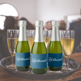 Bridesmaid de Casamento de Script Estilizado com A