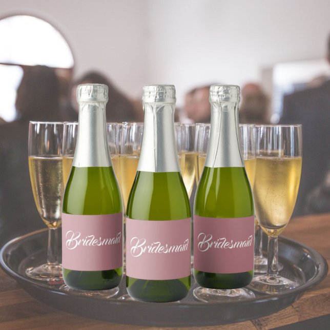 Bridesmaid de Casamento de Script Estilizado Dusty (In Situ Wedding)