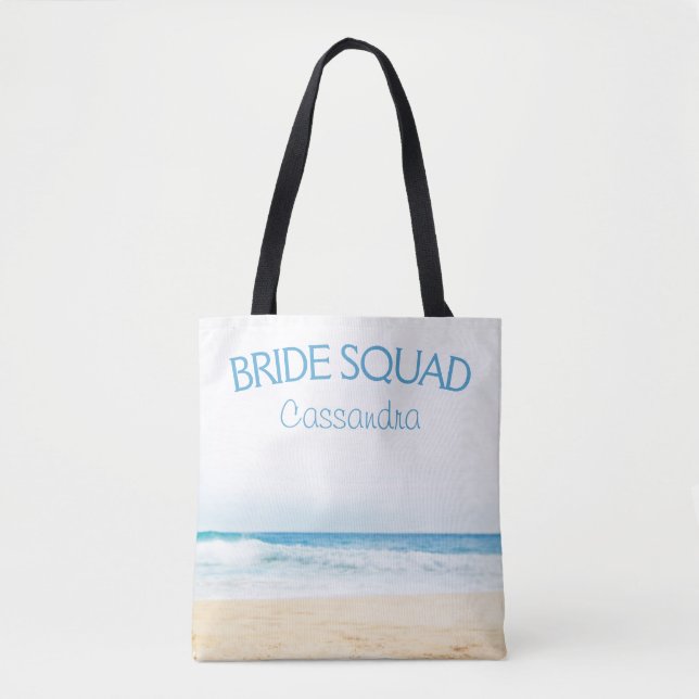 Bridesmaid Name Tote Bag (Frente)
