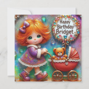 ~ BRIDGET ~ Feliz Aniversário ~ Urso Teddy ~