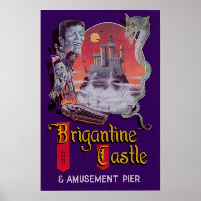 Brigantine Castle Poster (Frente)