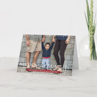 Bright Blizzard | Cartão Comemorativo Folha Dupla