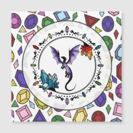 Bright Fantasy Gemstone Elegante Ametyst Dragon