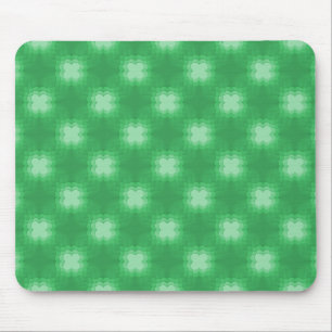 Bright Green Funky Flair Mousepad