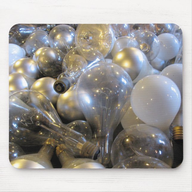 Bright Idea Light Bulb Mousepad (Frente)