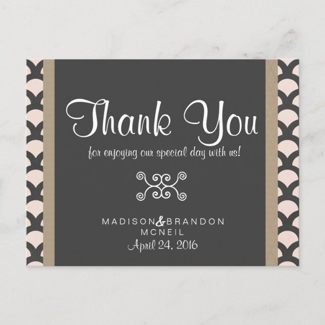 Bright N Belo Cartões de agradecimentos (Frente)