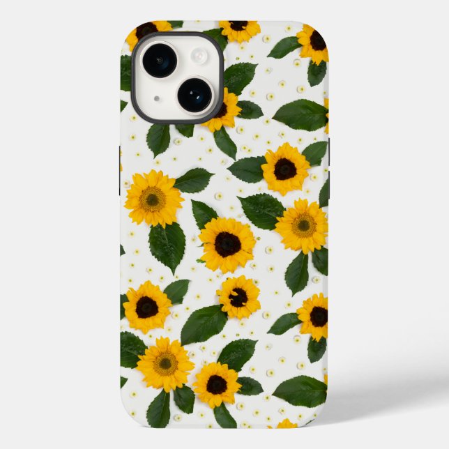 Bright sunflower pattern (Verso)