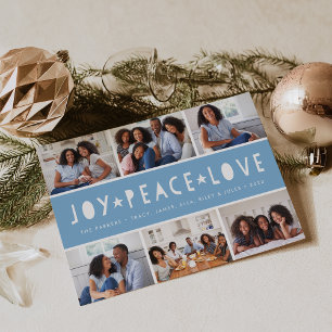 Bright Tidings Cartão de Colagem de Fotos de Fer