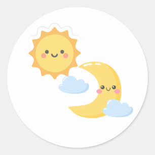 Brighter Together - adesivo Sol & Lua