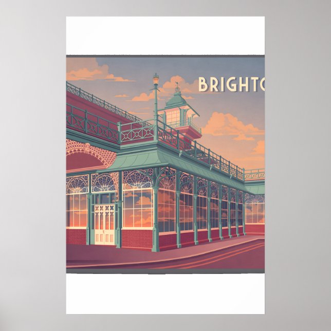 Brighton Travel Poster (Frente)
