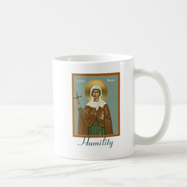 Brigid do santo de Ireland - caneca (Direita)