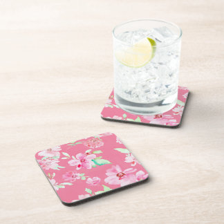 Brilhante rosa Duro plástico Porta copos