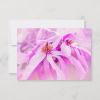 Brilhantes Bonito da Flor Rosa RSVP