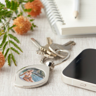 BRILHE! 🔑 Chaveiro de Metal – Adicionar Imagem ou