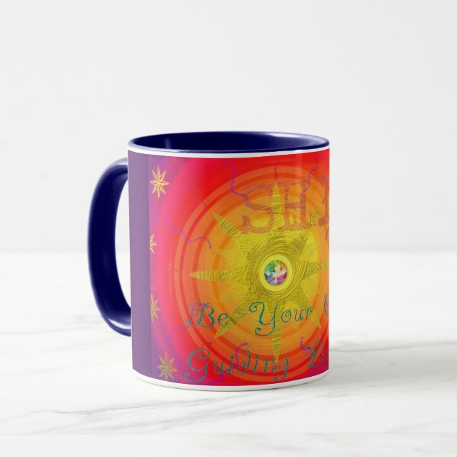 Brilhe sua caneca leve (Frente Esquerda)