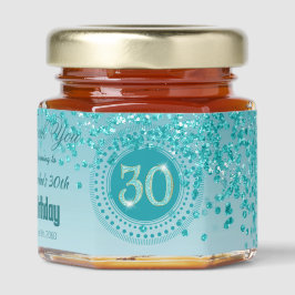 Brilho Azul Turquesa e Decoração Única número 30