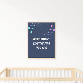 Brilho Brilhante como a estrela que você é, Poster