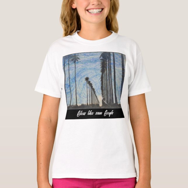 Brilho Como Van Gogh T-Shirt (Frente)