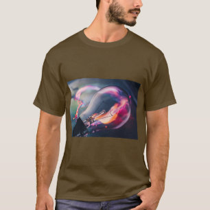 Brilho da Lâmpada – Arte na Camiseta