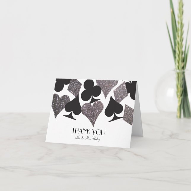 Brilho da prata do falso dos cartões de (Frente)