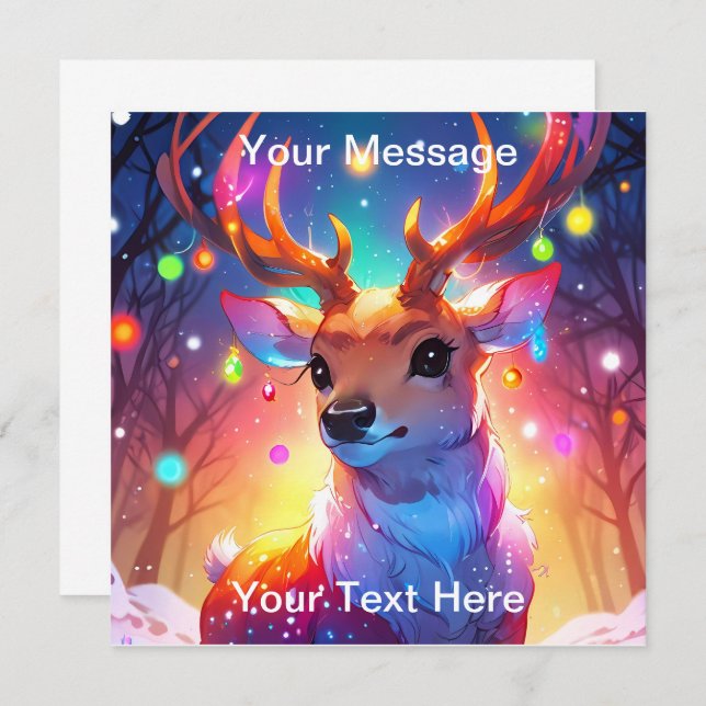 Brilho de Natal Encantado (Frente/Verso)