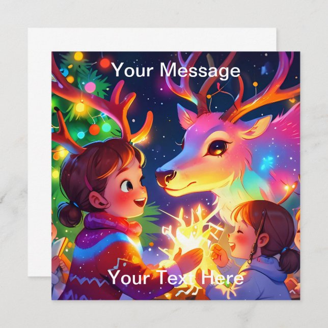 Brilho de Natal Encantado (Frente/Verso)