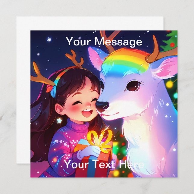 Brilho de Natal Encantado (Frente/Verso)