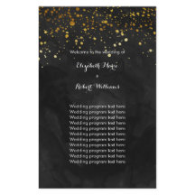 Brilho Dourado preto e fino