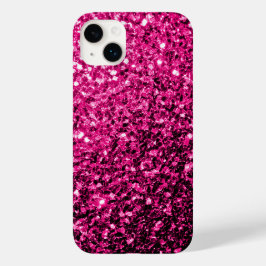Brilho falso rosa quente